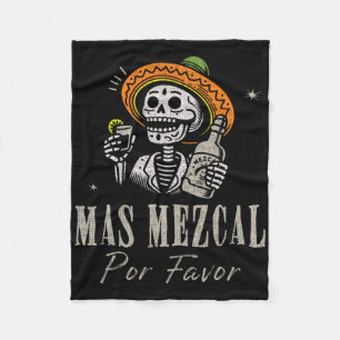 Cobertor De Velo Mas Mezcal Por Favor Da Funny Cinco De Mayo Barten