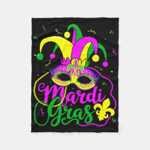 Cobertor De Velo Máscara de Contas de Carnaval Mardi Gras Penas Cha