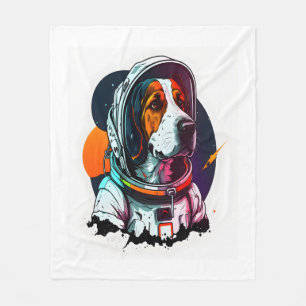 Cobertor De Velo Mascote de Cachorro Astronout