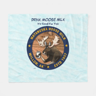 Cobertor De Velo Matanuska Moose Milk