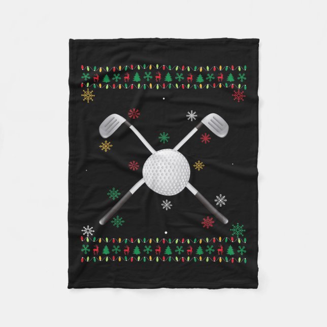 Cobertor De Velo Matching Outfits For Holiday Party Golf Ugly Chris (Frente)
