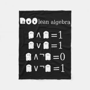 Cobertor De Velo Matemática do Dia das Bruxas de Álgebra Bo-magra