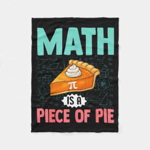 Cobertor De Velo Matemática É Um Pedaço De Torta Pi Dia Divertido A