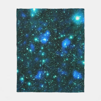 Cobertor De Velo Matéria Escura Azul Teal