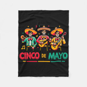 Cobertor De Velo Matriz de Diversão Cinco De Mayo Fiesta 5 De Mayo