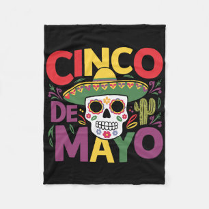 Cobertor De Velo Matriz de Diversão Cinco De Mayo Fiesta 5 De Mayo