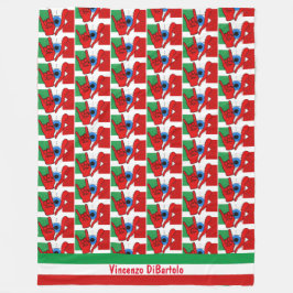 Cobertor De Velo Mau italiano americano Eye il Malocchio Maloik Mal