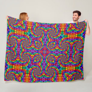 Cobertor De Velo Mayan Dragon Fiesta