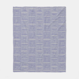 Cobertor De Velo Maze Azul