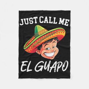 Cobertor De Velo Me Chame De El Guapo Engraçado Partido Mexicano Ci