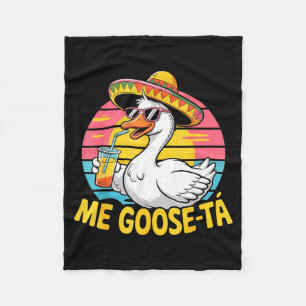 Cobertor De Velo Me ganso ta cinco de maio espanhol ganso chapéu
