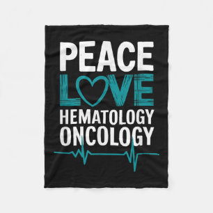 Cobertor De Velo Médica Hematologia Enfermeira Oncologia Citou Hem