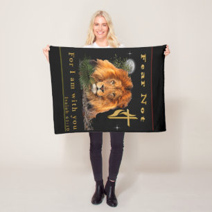 Cobertor De Velo Medo não Isaiah 41:10