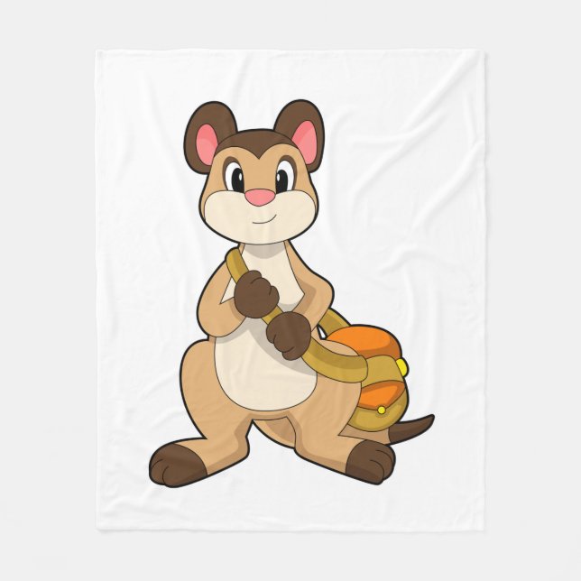 Cobertor De Velo Meerkat com Bag (Frente)