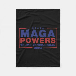 Cobertor De Velo Mega Powers Trump Vance Hogan 3