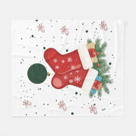 Cobertor De Velo Meias de Natal e Presentes de Natal Design de Fér