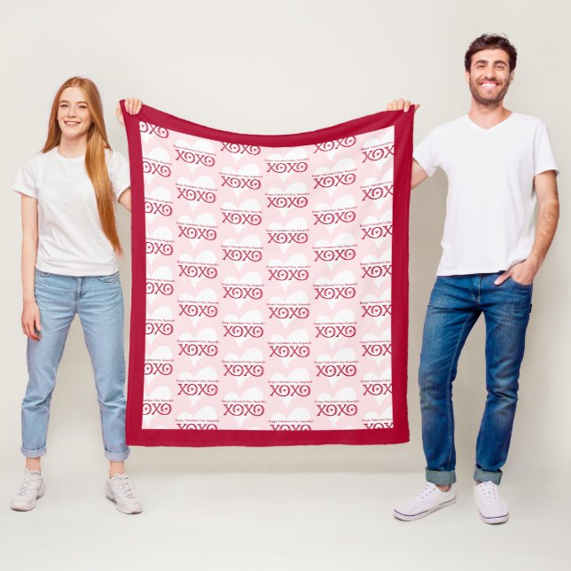 Cobertor De Velo Meio de Dia de os namorados Personalizado (In Situ)