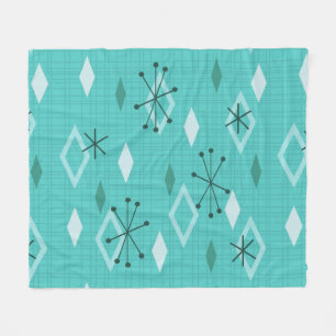 Cobertor De Velo Meio século - Aquamarine de Diamantes Modernos