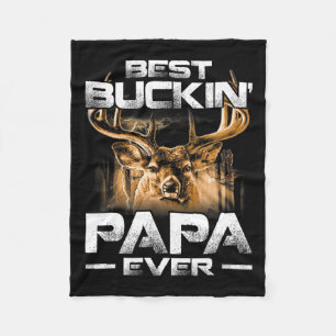 Cobertor De Velo Melhor Buckin Papa Nunca Camisa Caçador