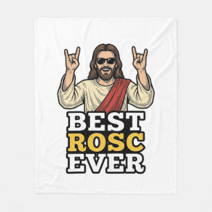 Cobertor De Velo Melhor Camisa Religiosa de Mão de Rock Vintage Ros