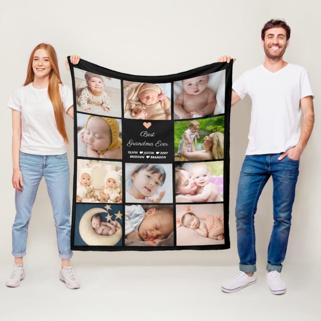 Cobertor De Velo Melhor Colagem De 11 Fotos Da Avó Ever (In Situ)