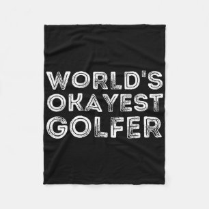 Cobertor De Velo Melhor Golfista do Mundo - Amante do Golfe e Prese