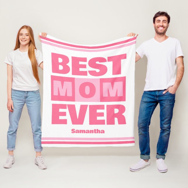 Cobertor De Velo Melhor Mãe Nunca Personalizada (In Situ)