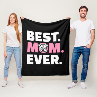 Cobertor De Velo Melhor Mãezinha Mãe De Cachorro Inglês Dando Prese