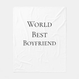 Cobertor De Velo Melhor namorado marido do mundo dia dos namorados