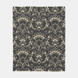 Cobertor De Velo Melhor padrão sem costura de Damasco ornamental