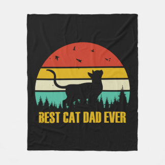 Cobertor De Velo Melhor Pai de Gato jamais Geschenk