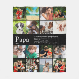 Cobertor De Velo Melhor Papai Pai de Todos os Tempos Definição Foto