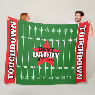 Cobertor De Velo Melhor presente personalizado de futebol