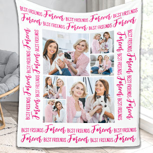 Cobertor De Velo MELHORES AMIGOS PARA SEMPRE Personalizado 6 Foto