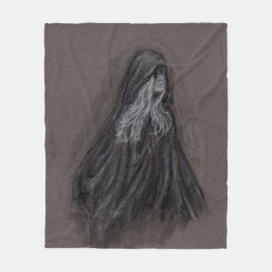 Cobertor De Velo Melinoe, Deusa dos Fantasmas Fleece Blanket