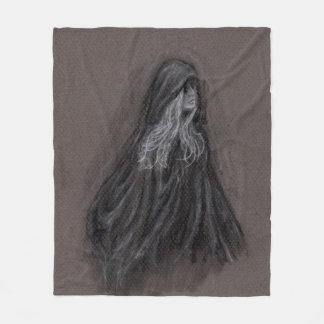 Cobertor De Velo Melinoe, Deusa dos Fantasmas Fleece Blanket