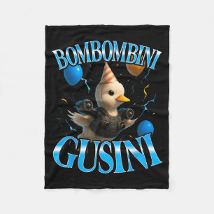 Cobertor De Velo Meme Bombombini Gusini Bi de Cérebro Italiano Surr