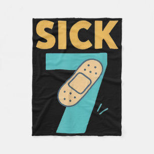 Cobertor De Velo Meme de brincadeira com palavras divertidas Sick S