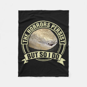 Cobertor De Velo Meme de Peixe Sacabambass Divertido Horrores Persi