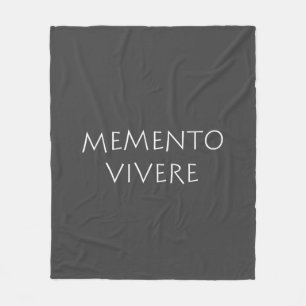 Cobertor De Velo Memento vivere