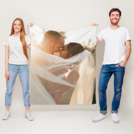 Cobertor De Velo Memória Fotográfica de Casamento Novamente Semanas