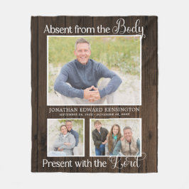 Cobertor De Velo Memória Fotográfica do Memorial Cristão Keepsait