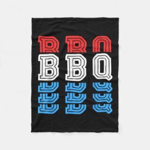 Cobertor De Velo Memorial do Dia de os pais do Flag Barbecue Grilin