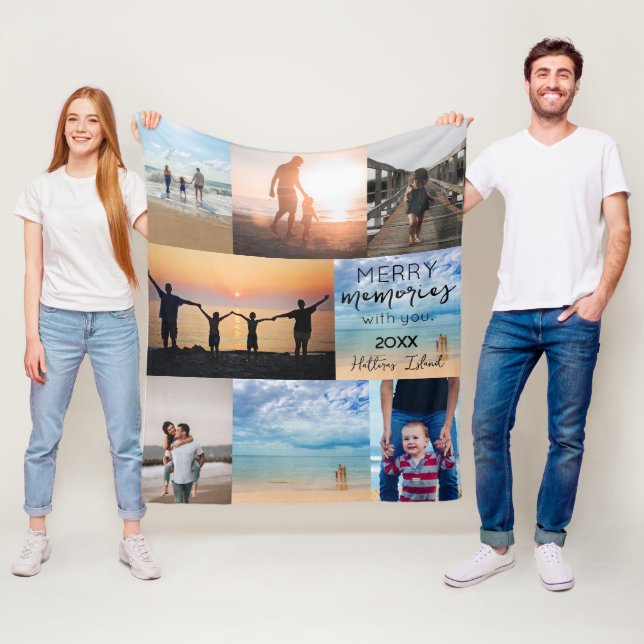 Cobertor De Velo Memórias de Férias Presente de Natal (In Situ)