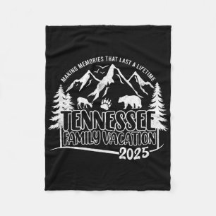 Cobertor De Velo Memórias do Fazer 2025 da Família Tennessee