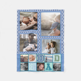 Cobertor De Velo Memórias personalizadas de fotografias de melhor p