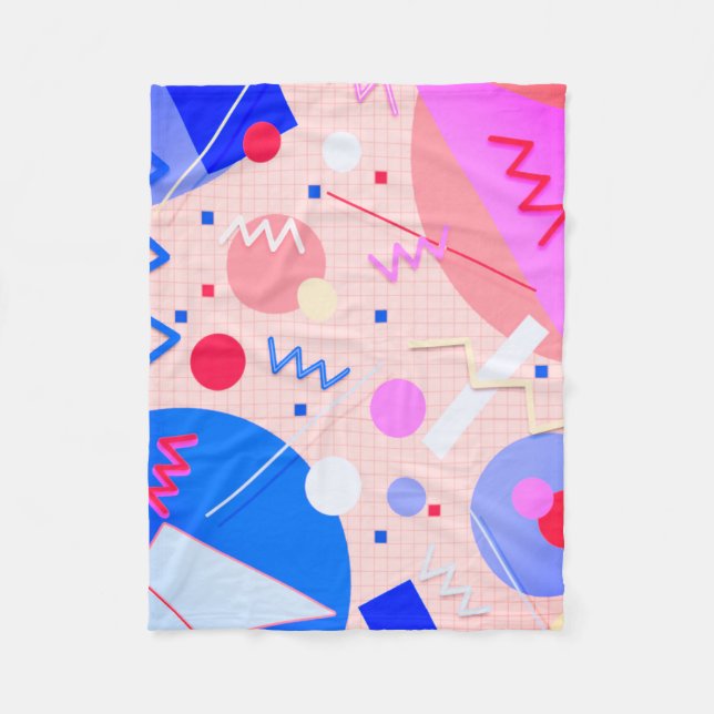 Cobertor De Velo Memphis 82 Sangria (Frente)