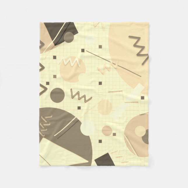 Cobertor De Velo Memphis #82 Sepia (Frente)