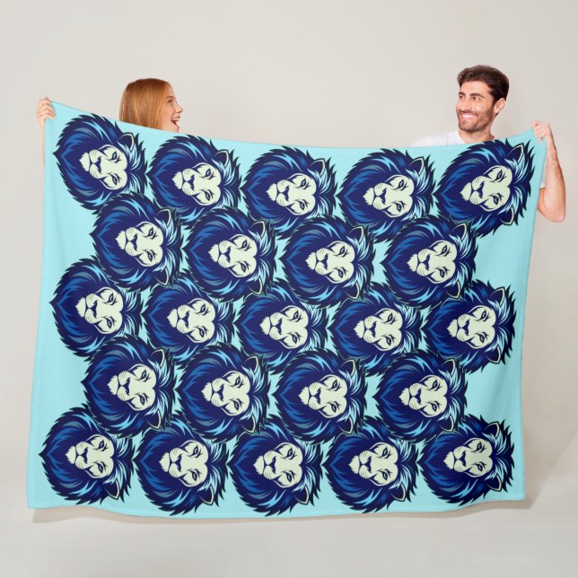 Cobertor De Velo Menção de Leão Azul 2 (In Situ)