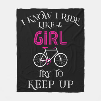 Cobertor De Velo Menina de bicicleta branca ciclita ciclista femini